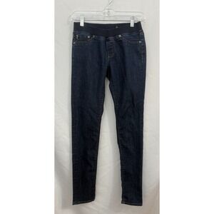 Adriano Goldschmied Jeans Jeggings‎ 28R Elastic Waist Dark Wash Stretch 28X30